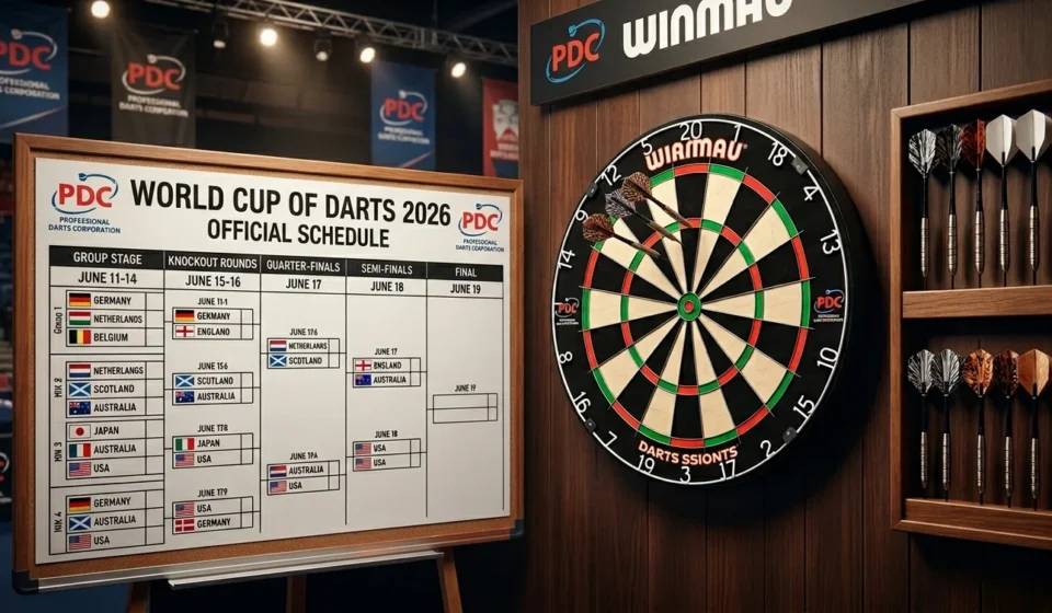 World Cup Schedule 2026 of Darts: Complete Guide to Live Darts Tonight and Tournament Details World Cup Schedule 2026 of Darts