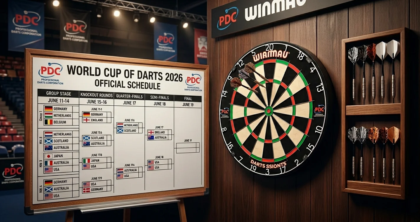 World Cup Schedule 2026 of Darts