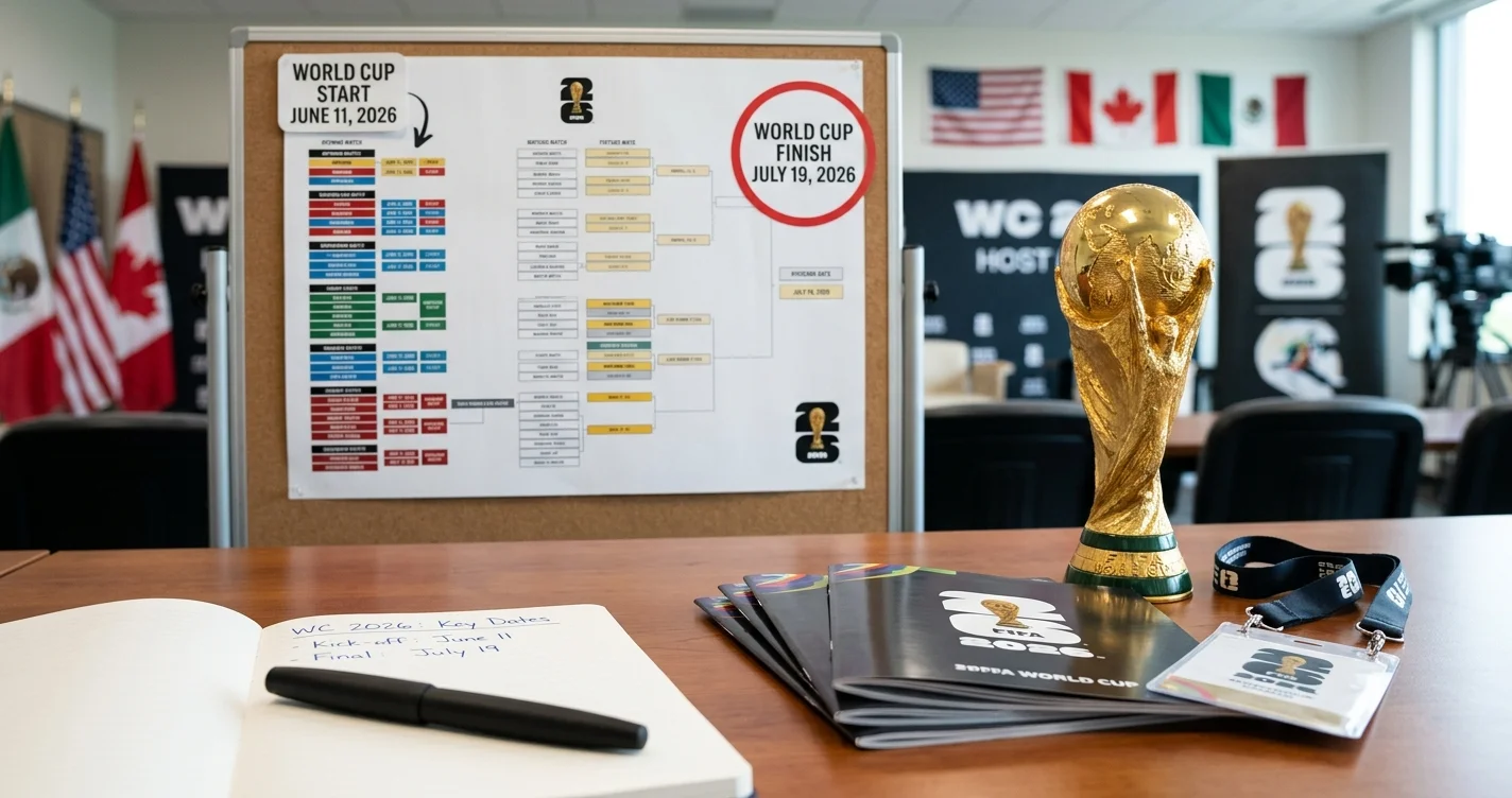 World Cup Start and Finish 2026