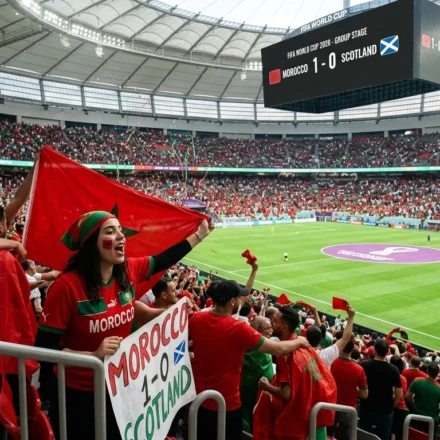 Morocco Beat Scotland 1–0 as Ismael Saibari