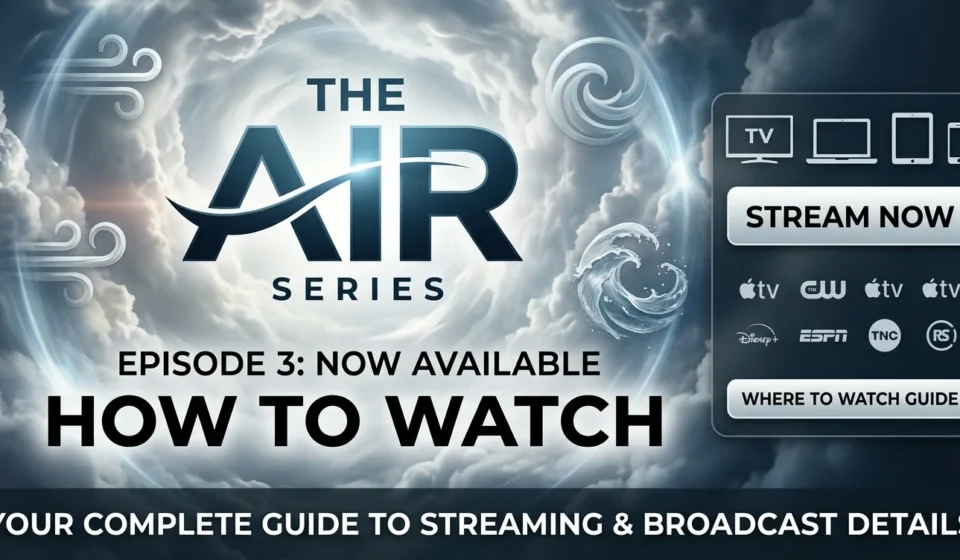 How to Watch The Air Episode 3 Free The Air Episode 3 Free