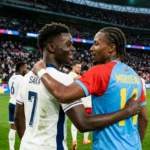 England 2-1 DR Congo Match Report