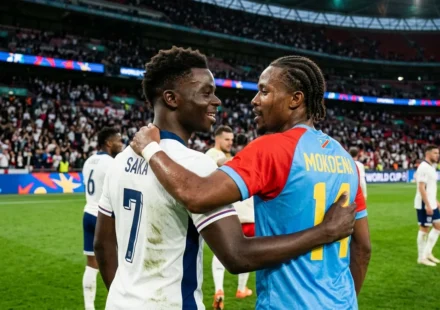 England 2-1 DR Congo Match Report