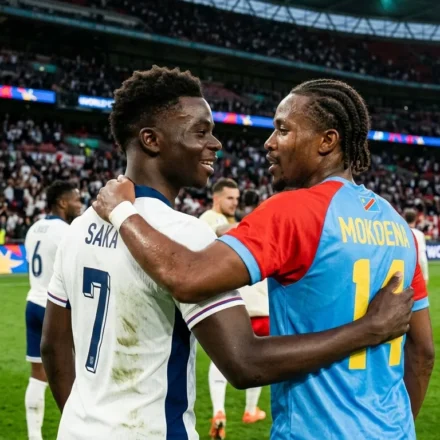 England 2-1 DR Congo Match Report