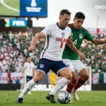 England Faces Mexico