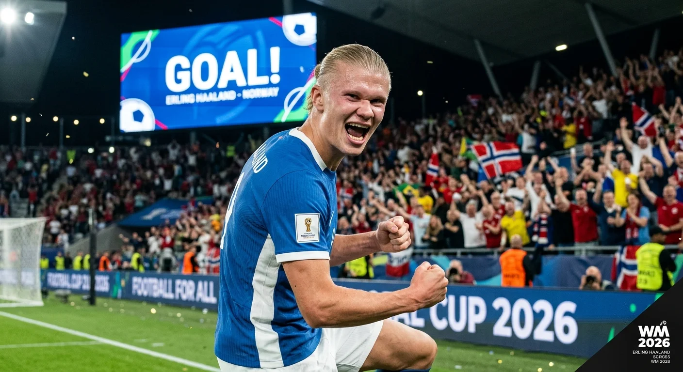 Erling Haaland Scores WM 2026