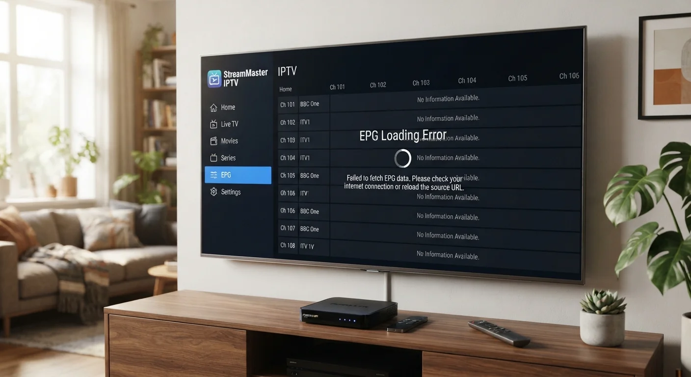 fix EPG not loading on IPTV