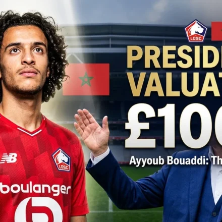 Lille President Valuing Ayyoub Bouaddi