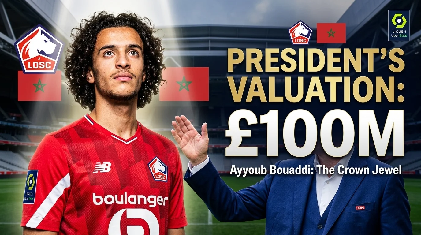 Lille President Valuing Ayyoub Bouaddi