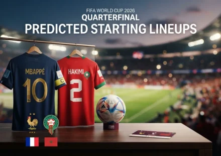 France vs Morocco in the 2026