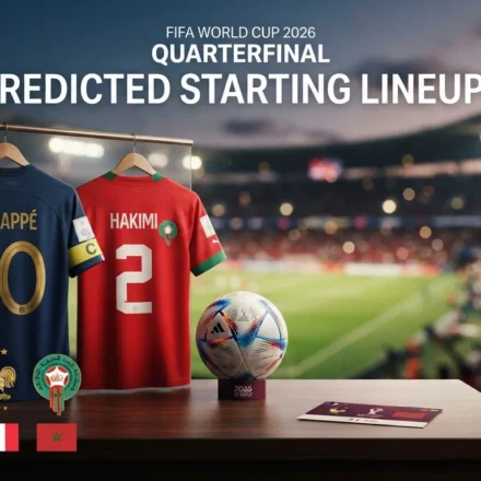 France vs Morocco in the 2026