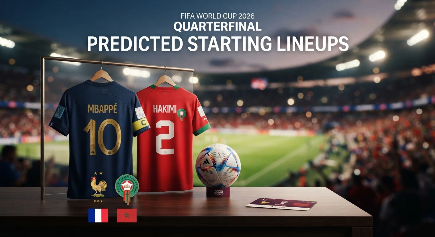 France vs Morocco in the 2026