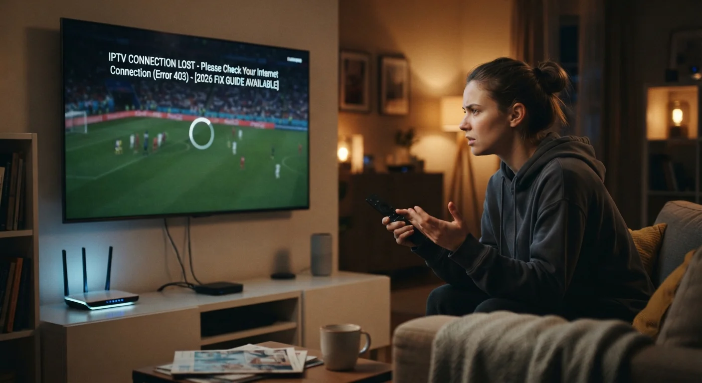 Why Does IPTV Disconnecting Keep Happening? (2026 Fix) IPTV Disconnecting
